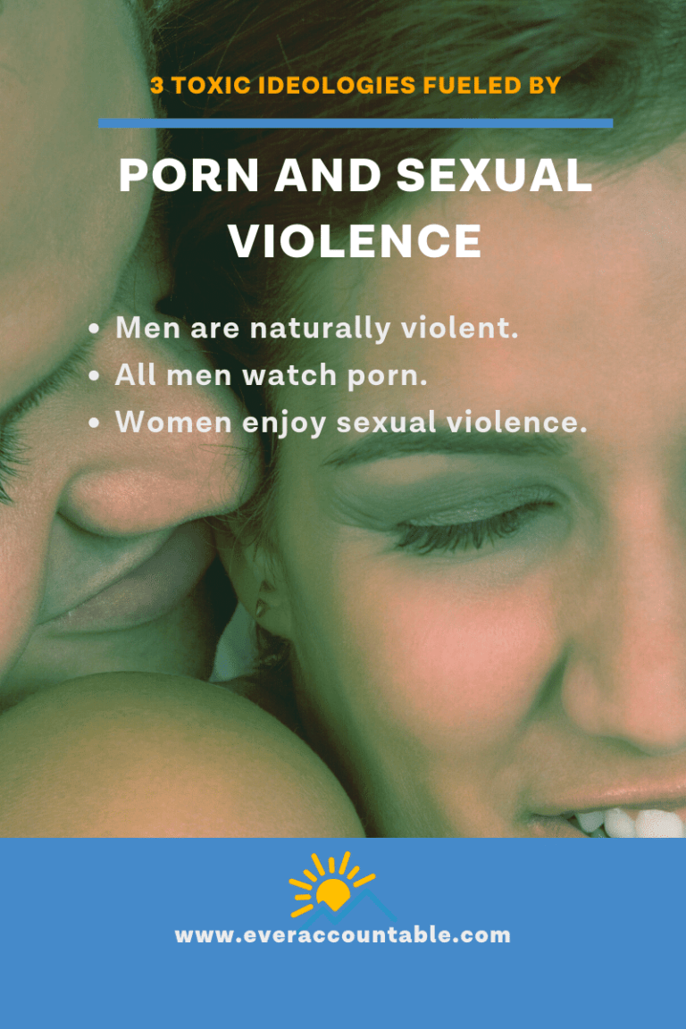 man and woman's face porn and sexual violence