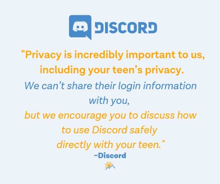 Hidden Dangers of Discord, Discord quote